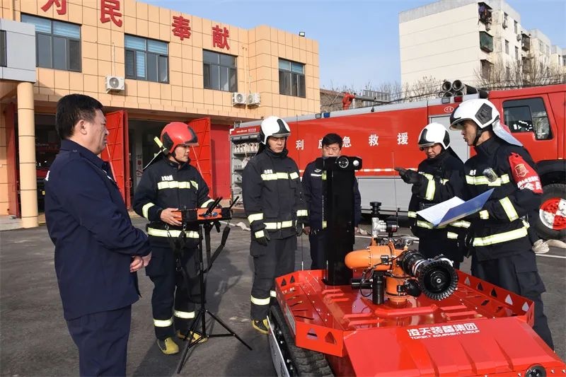 “新戰(zhàn)友”入列，使命必達， 北京凌天智能助力東營油田消防隊