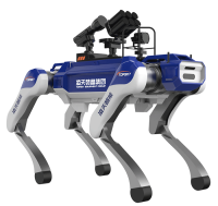 反恐防暴四足機器狗 （40kg超級大狗，第5代，自組網(wǎng)+集成一體式遙控器+雙光三軸增穩(wěn)云臺+38mm六聯(lián)發(fā)射器+捕捉網(wǎng)發(fā)射器）
